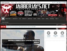 Tablet Screenshot of jabberjays.net